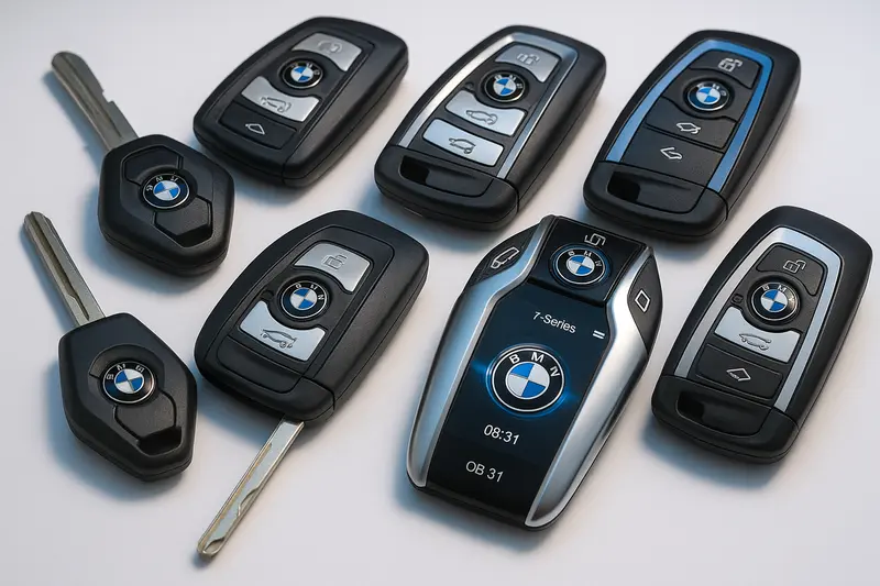 BMW Sleutels Collectie - Display Key, Comfort Access en Transponder Sleutels