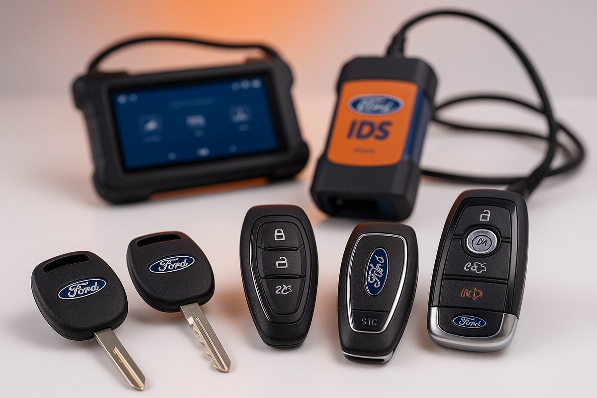 Ford Sleutels Service - Intelligent Access, PATS en Transponder Sleutels