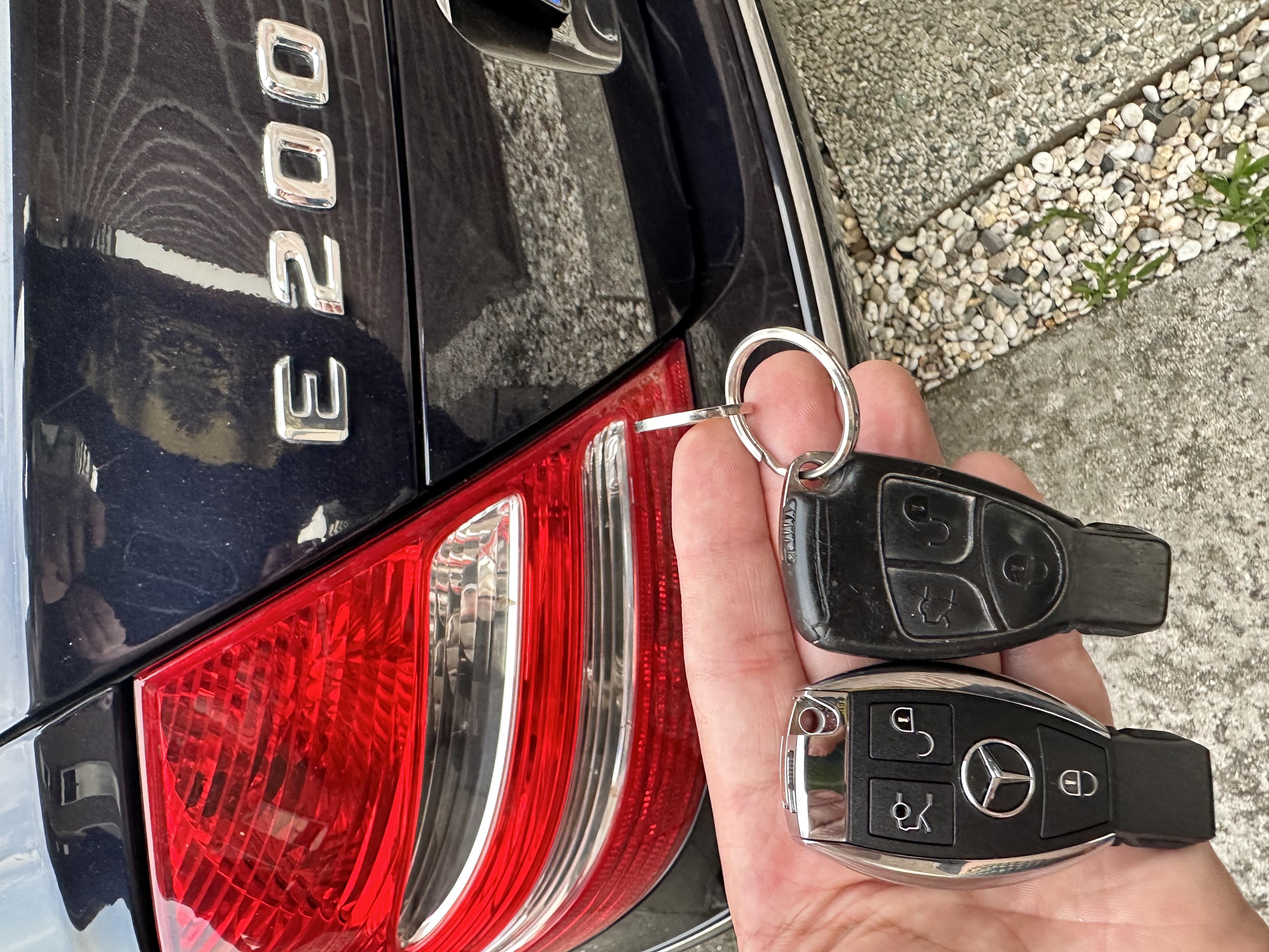 Mercedes E200 autosleutel bijmaken - AutoSleutel Leiden