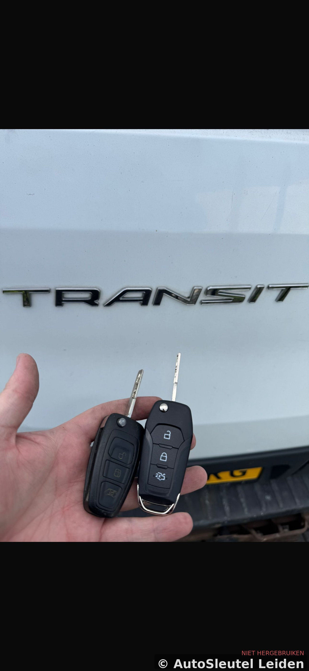Ford Transit autosleutel bijmaken - AutoSleutel Leiden